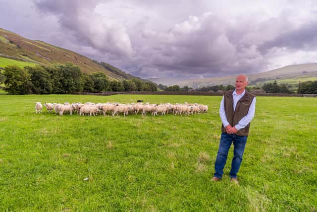 Ken Whitehead, of Thwaite Farm, Thwaite, in the Yorkshire Dales, is a sheep farmer and the new chairman of Muker Show.