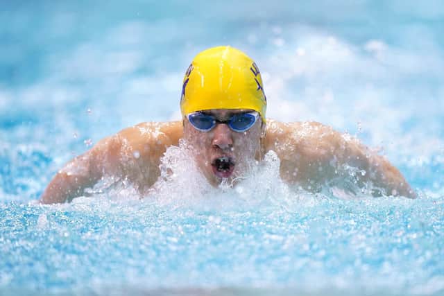 Kourosh Khodakhah of City of Leeds Swimming Club in action during the Men's 400m Individual Medley B Final on day three of the British Swimming Championships 2023, Ponds Forge (Picture: PA)