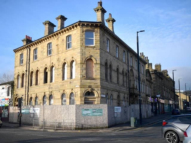The former Victoria Hotel in Keighley