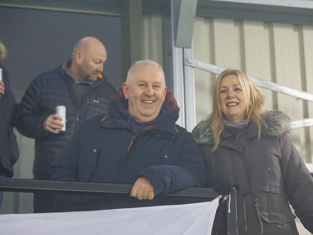 Mansfield Town fans ahead of kick-off at Forest Green Rovers. Who can you spot?