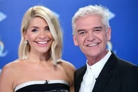 Holly Willoughby and Phillip Schofield attending the launch of Dancing On Ice 2020. PIC: PA