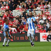 Middlesbrough midfielder Hayden Hackney, pictured scoring against Huddersfield Town earlier this season. He is among a couple of boyhood Boro fans in their ranks ahead of Saturday's Tees-Wear derby with rivals Sunderland. Picture: Jonathan Gawthorpe.