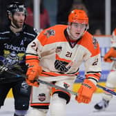 FULL ON: Sheffield Steelers' Alex Graham joins the team on a full-time basis for the 2023-24 season. Picture courtesy of Dean Woolley.