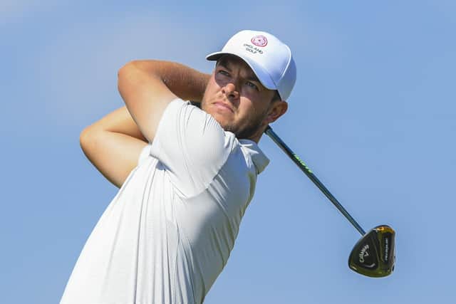 Sam Bairstow during Day One of the 2022 World Amateur Team Golf Championships - Eisenhower Trophy competition at Le Golf National on August 31, 2022 in Paris during a stellar amateur career (Picture: Octavio Passos/Getty Images)