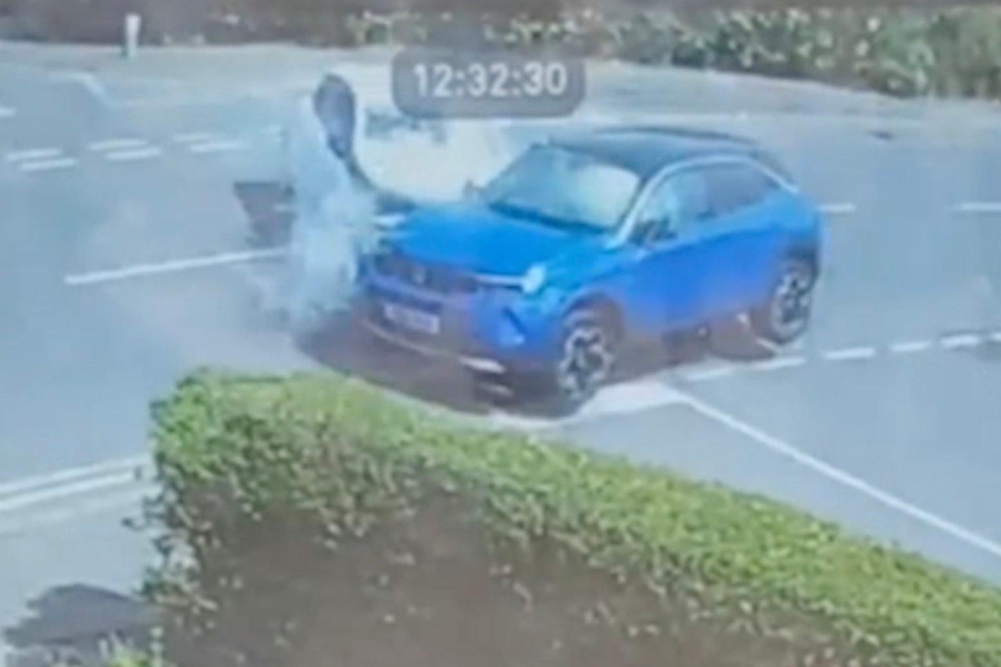 Watch shocking moment driver leaves woman 'for dead' after crash - but ...