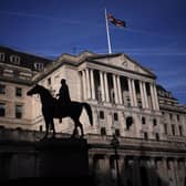 The Bank of England in the City of London, after figures showed Britain's economy slipped into a recession at the end of 2023. PIC: Yui Mok/PA Wire