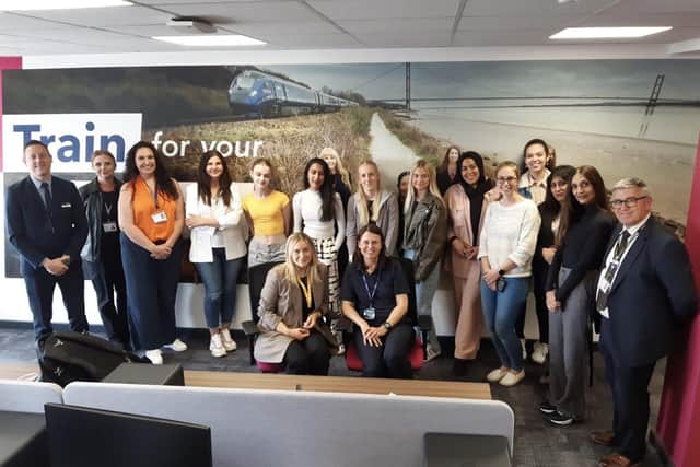 Next generation of female train drivers inspired at state-of-the-art ...