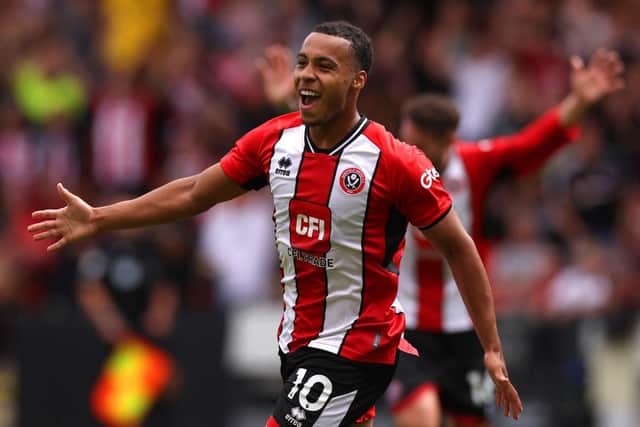 ARCHER TARGET: Sheffield United and Leeds United both wanted to sign Cameron Archer but whereas the Blades were eventually able to find the money, Leeds could not compete with Premier League football