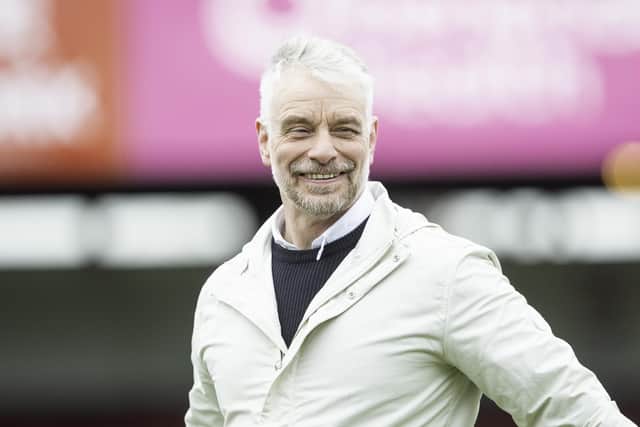 Brian Noble has a spring in his step after returning to Odsal. (Photo: Allan McKenzie/SWpix.com)
