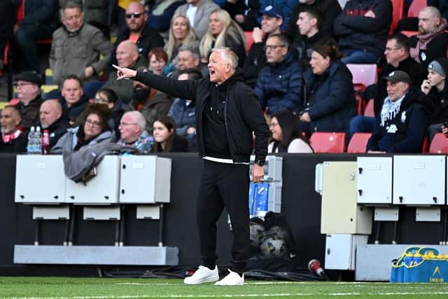 SPIRIT: Sheffield United manager Chris Wilder (Image: Mark Sutton/Getty Images)