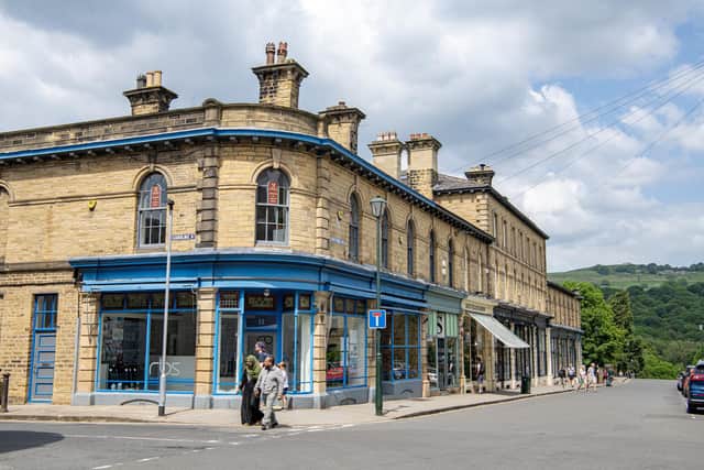 Victoria Road in Saltaire, photographed by Tony Johnson for The Yorkshire Post.  26th May 2023