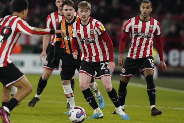 LEARNING: Tommy Doyle is on loan at Sheffield United from Manchester City