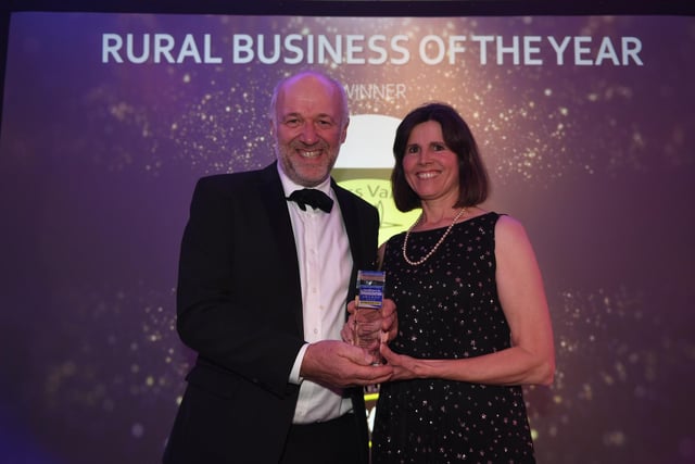 RURAL BUSINESS OF THE YEAR Sponsored by McCain
WINNER: Moss Valley Fine Meats
NOMINATED: Drewtons; Lowe Maintenance; Robertshawe’s Farm Shop; Rolawns.

Stephen and Karen Thompson produce pork, bacon, ham and sausages in their own butchery from pigs bred and reared on their farm in the beautiful Moss Valley on the edge of Sheffield. 
Their customers include many other independent businesses in the South Yorkshire area.
This year, Stephen did dozens of media interviews in the UK and globally highlighting the plight of British pig farmers facing mass culls of their animals. 
It contributed to changing Government policy with more work emergency visas issued to foreign butchers.
Putting your head above the parapet about an emotional situation and helping to change Government policy is no easy task - the work of doing this was a decisive factor in the judges’ decision-making process in this category.