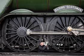Engineers from Riley & Son (E) prepare Flying Scotsman for overhaul. Steve Morgan, Science Musuem Group 3
Picture Credit Charlotte Graham / Guzelian
