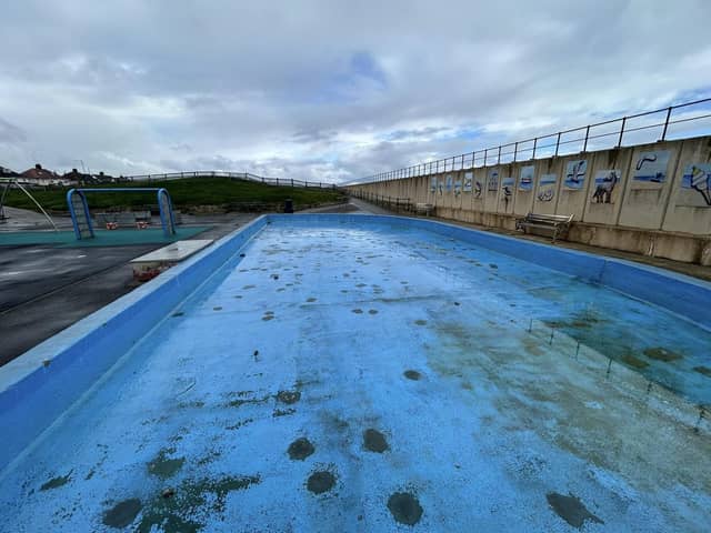 The paddling pool off the Stray, Redcar. Picture/credit: Facebook/Jade Lavan