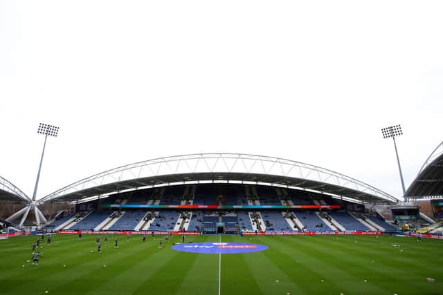 Dean Hoyle is standing down as Huddersfield Town chairman or health reasons for a second time, and has started the process of looking for a new long-term custodian. Picture: George Wood/Getty Images.
