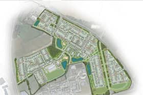 Taylor Wimpey's new Swinnow Park development.