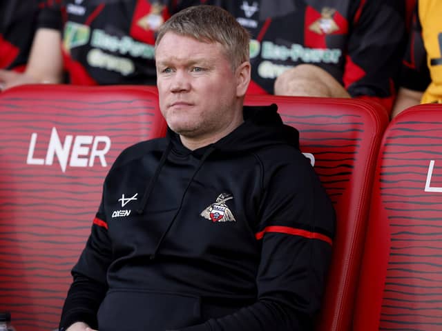 "GUTTED": Doncaster Rovers manager Grant McCann