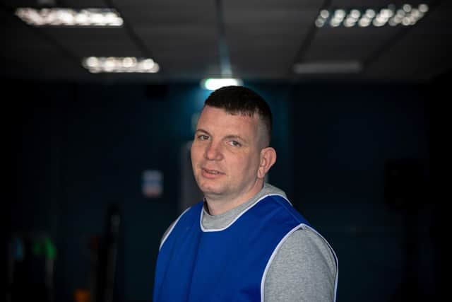Nial O'Neill, who has worked with SBFM as a cleaner and has now begun work as a call handler. Photo by Karol Wyszynski.