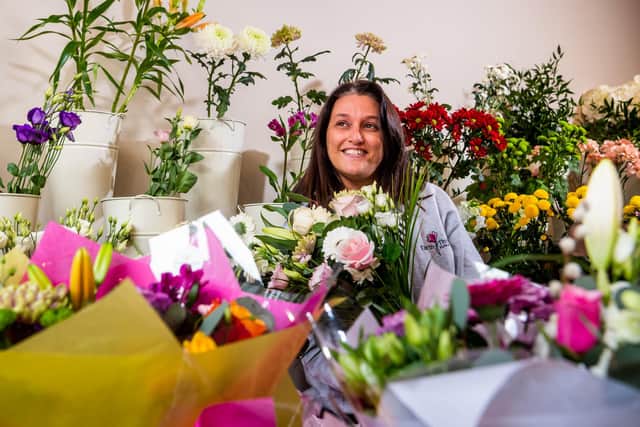 Lisa Parr went on to join West Yorkshire Police as a child protection officer for 17 years, leaving to work overseas before returning and buying EarthThings florist in Elland.
Picture By Yorkshire Post Photographer,  James Hardisty.