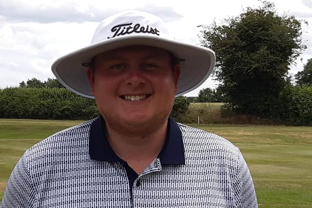 Nick Raybould, Seacroft Golf Club, shot 70 in local final qualifying at Lindrick.