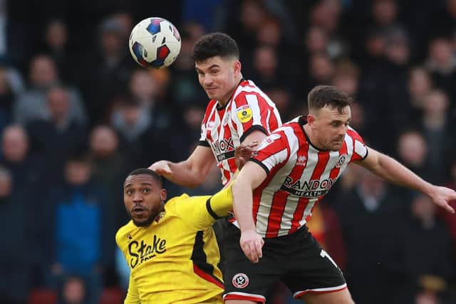 LEAN ON ME: Experienced professionals such as John Egan give Max Lowe the belief for automatic promotion Picture: Simon Bellis/Sportimage