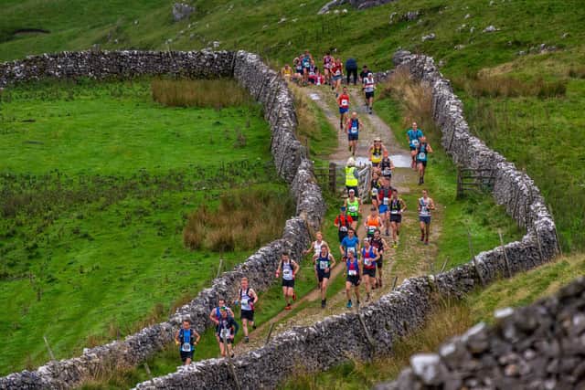 The 66th Three Peaks Race, starting from Horton-in-Ribblesdale. Picture: James Hardisty.