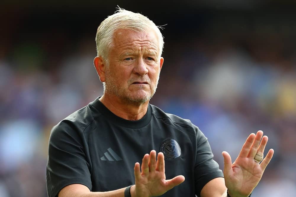Sheffield United manager Chris Wilder (Image: Simon Bellis / Sportimage)