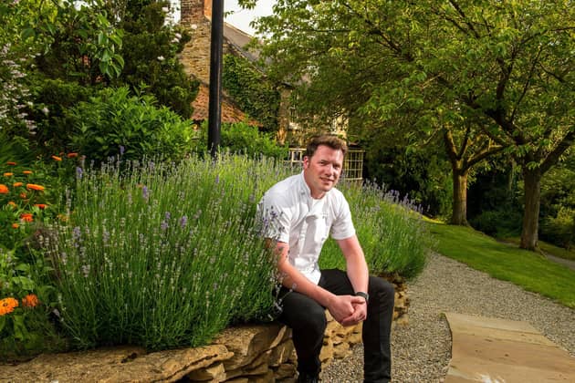 Chef Tommy Banks at the Black Swan,  Oldstead. Picture Bruce Rollinson