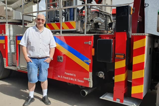 Trucker on a mission: Bob Frendt