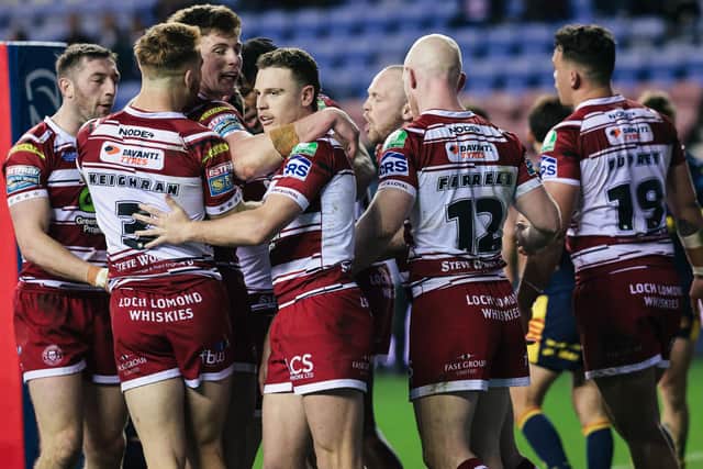 Wigan are the team to beat after winning the title last year. (Photo: Alex Whitehead/SWpix.com)