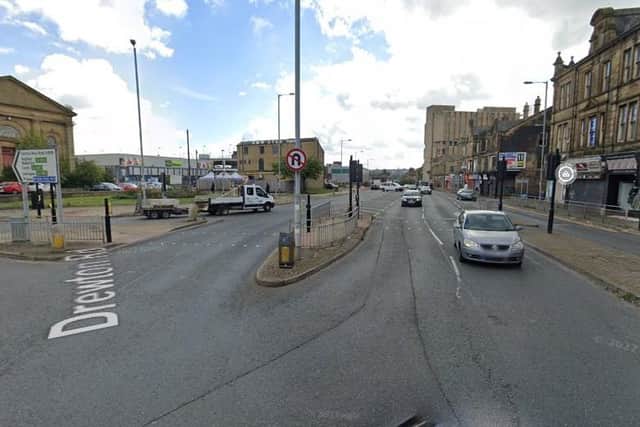Westgate/Drewton Road junction, Bradford