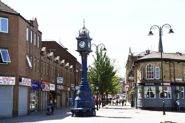 Rotherham town centre.