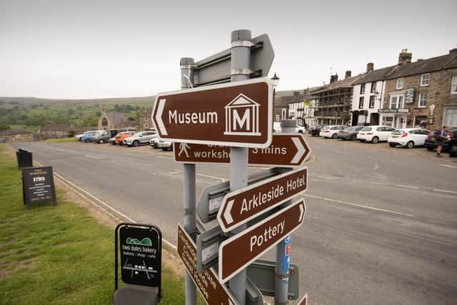 Village feature Reeth. There are plenty of amenities for visitors and locals alike to enjoy in Reeth. Picture taken by Yorkshire Post Photographer Simon Hulme 31st May 2023