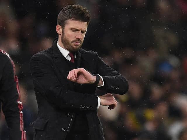 IN THE RUNNING: Michael Carrick is heavily-fancied to be the next manager of Middlesbrough