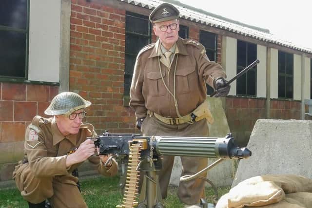 Reenactors at Eden Camp's Living History event. (Pic credit: Eden Camp)