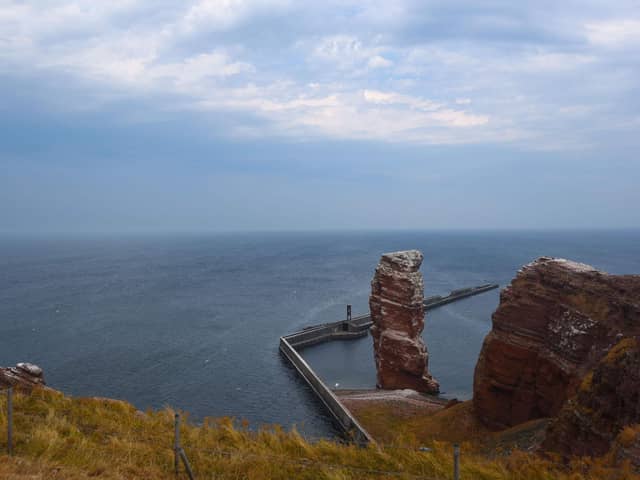 The ship reportedly sank off the German island of Helgoland