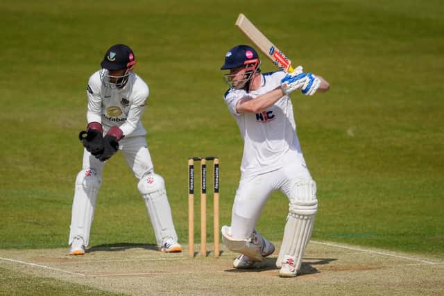 FUTURE PLANS: Yorkshire's Matt Revis, pictured batting against Sussex earlier this year, is looking forward to working more closely with England. Picture by Allan McKenzie/SWpix.com