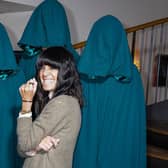 Host Claudia Winkleman at a screening event for The Traitors. Picture: PA/Ian West