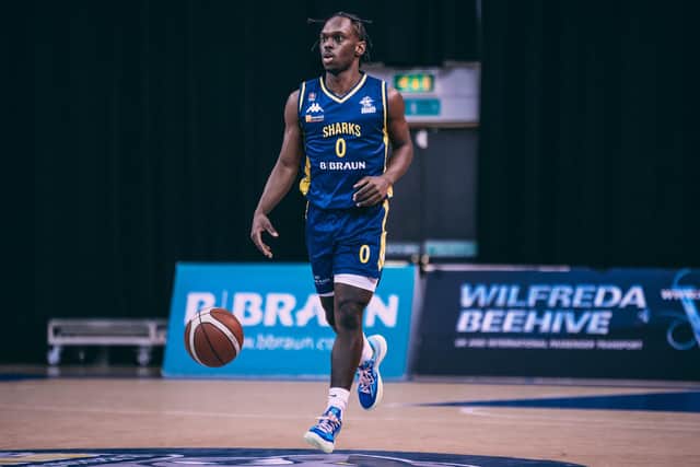 RIGHT MOVE: Devearl Ramsey believes he has made a good move for his career after making the switch to Sheffield Sharks in January. Picture courtesy of Adam Bates.
