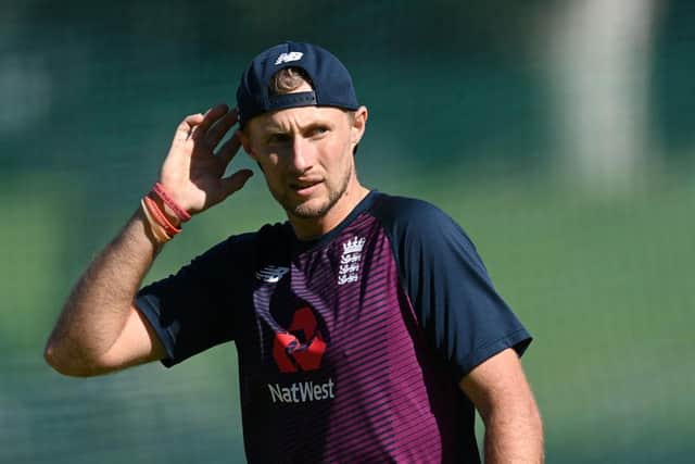 England cricket Test captain Joe Root will be looking to build on his two hundreds with the bat in Sri Lanka. (Pic: Getty Images)