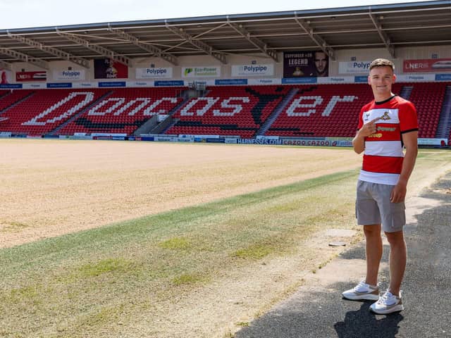 New Doncaster Rovers signing Owen Bailey. Picture: John Hobson/AHPIX Ltd.




Photograph: John Hobson