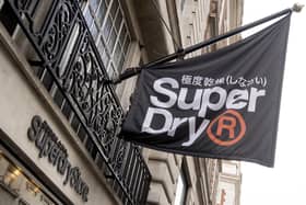 A general view of a Super Dry store in London.
