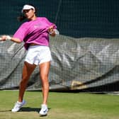 TOUGH START: Emma Raducanu insists nothing will be taken for granted as she faces a “very dangerous” first-round match at Wimbledon on Monday, taking on 17-year-old British debutante Mimi Xu. The former US Open champion is one of 23 British singles players in action over the next two days. Picture: John Walton/PA