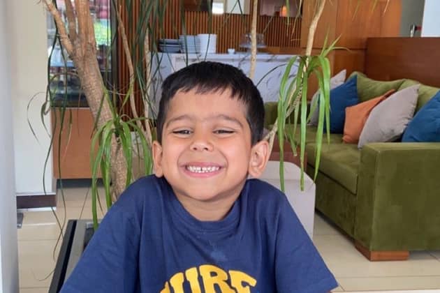 Five-year-old Yusuf Mahmud Nazir who died on November 23 2022 - eight days after he was seen at Rotherham Hospital and sent home with antibiotics. Photo credit: Family handout/PA Wire