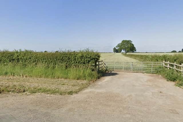The site of the proposed poultry farm near Melmerby. Photo: Google