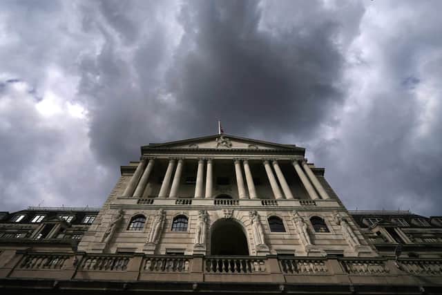 The latest economic data will be studied closely by policymakers at the Bank of England.