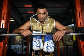 Fes Batista is preparing for his first fight as influencer boxer. Image: Jonathan Gawthorpe