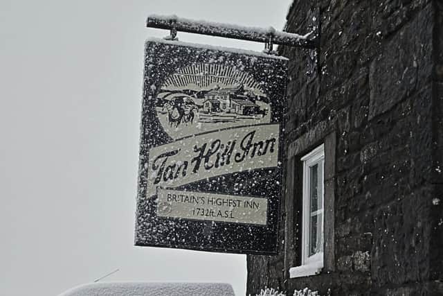 The sign. (Pic credit: Tan Hill Inn)