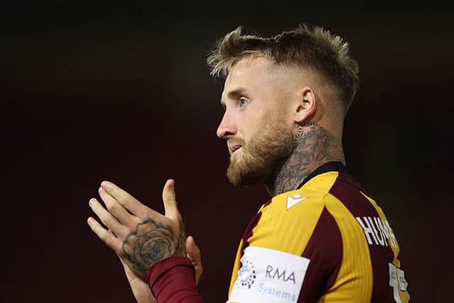 BACK SPASM: Bradford City striker Stephen Humphrys (Image: James Fearn/Getty Images)